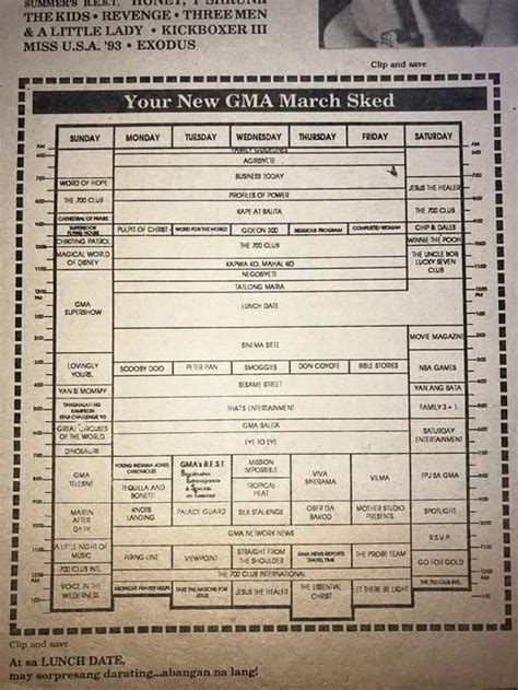 sked gma 2009|Old GMA 7 Sked (2009.